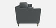 Esteban Velvet 3 Seater Sofa in Cool Grey Colour