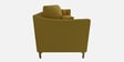 Esteban Velvet 3 Seater Sofa in Yellow Colour