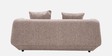 Estelle 2 Seater Sofa In Brown Finish