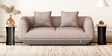 Estelle 2 Seater Sofa In Brown Finish