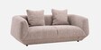 Estelle 2 Seater Sofa In Brown Finish
