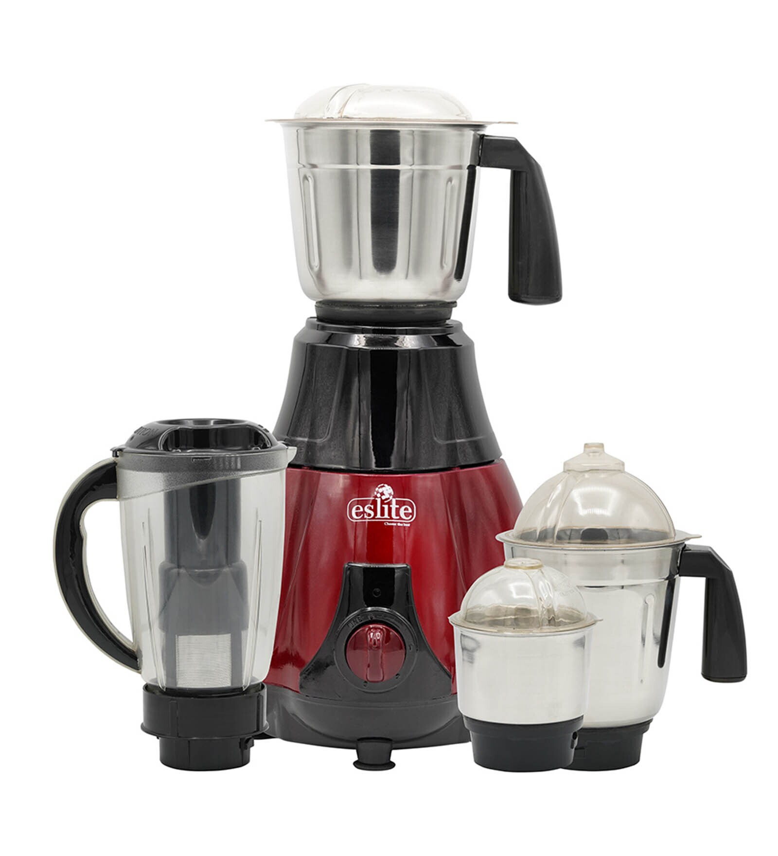 Buy Eslite Glowry 750 Watt Juicer Mixer Grinder With 3 Stainless Steel