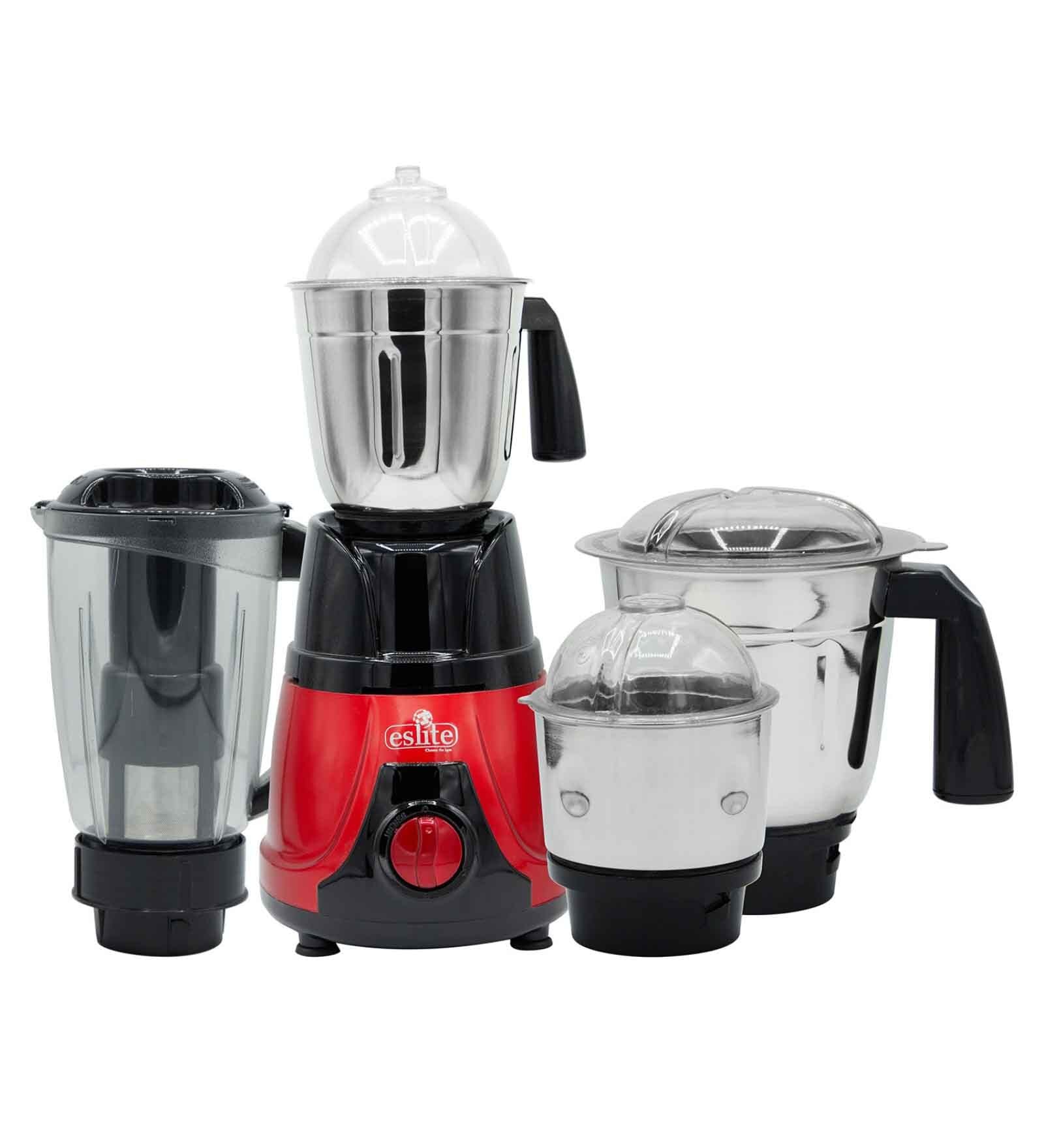 Buy Eslite Hector 1HP Watt Juicer Mixer Grinder With 3 Stainless Steel