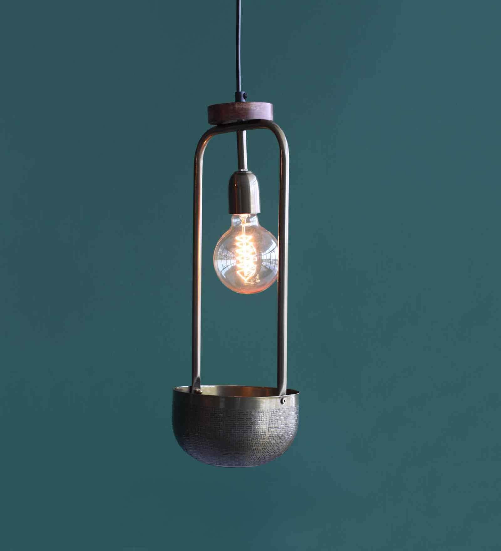 Esna Tall Hanging Lamp With Bowl