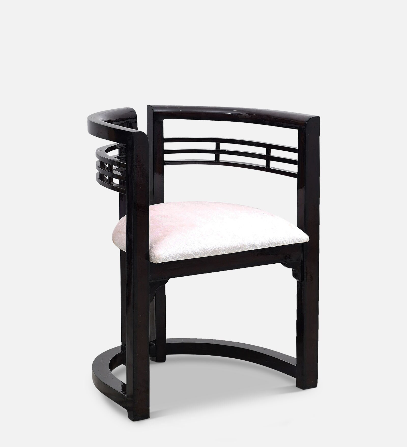 Espino Barrel Chair in Brown Colour