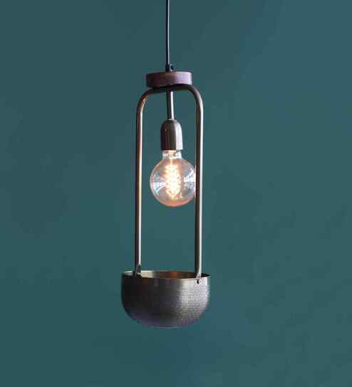 Esna Tall Hanging Lamp With Bowl