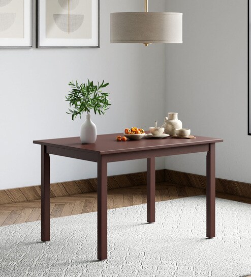 Pepperfry dining table discount 4 seater glass top