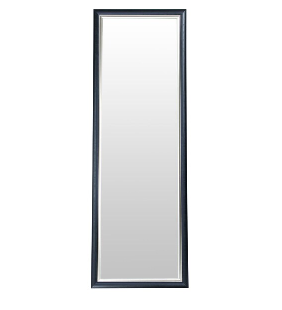 Buy Framed Full Length Mirror in Black colour by Zahab Online Full