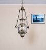 Escala Glass and Brass Pendant Light
