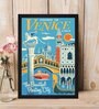 Escape Atticus Multicolour Textured Paper Framed Art Print