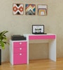 Eskada Kids Study Table in Barbie Pink Colour