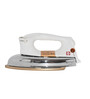 Eslite 1000 Watts Classic Cloth Iron With Easy Grip Handle in White Colour