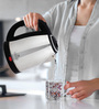 Eslite 1500W 2L Automatic Stainless Steel  Electric Hot Water Kettle With Cool Touch Body