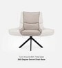 Esmeralda 6 Seater Dining Set In Beige Colour With Matte Finish Esmeralda 6 Seater Dining Set In Beige Colour With Matte Finish
