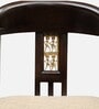 Espa Teak Wood Arm Chair in Walnut Colour
