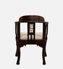 Espa Teak Wood Arm Chair in Walnut Colour