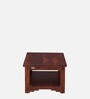 Kazan Sheesham Wood Coffee Table in Scratch Resistant Honey Oak Finish