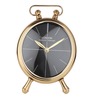 Essence Desk Gold Steel Table Clock