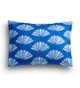 Blue Abstract 144 TC Cotton Queen Sized Bed Sheets with 2 Pillow Covers