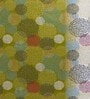 Green Floral 144 TC Cotton Queen Sized Bed Sheets with 2 Pillow Covers