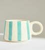 Essentials Love Stripes Mug -Green