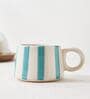 Essentials Love Stripes Mug -Green