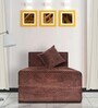 Estella 8 Inch Foam (72x30) In Brown Colour Single Size Sofa Cum Foldable Mattress