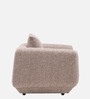 Estelle 1 Seater Sofa In Brown Finish