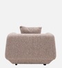 Estelle 1 Seater Sofa In Brown Finish