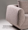 Estelle 1 Seater Sofa In Brown Finish