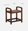Estep Mango Wood End Table In Walnut Finish