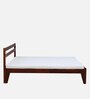 Kemer Sheesham Wood King Size Bed In Honey Oak Finish