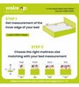 Esyrest Dual Comfort 5 Inch HR Foam Single Size Mattress