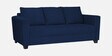 Ethos Fabric 3 Seater Sofa In Cool Cobalt Colour