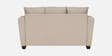 Ethos Velvet Fabric 3 Seater Sofa In Beige Colour