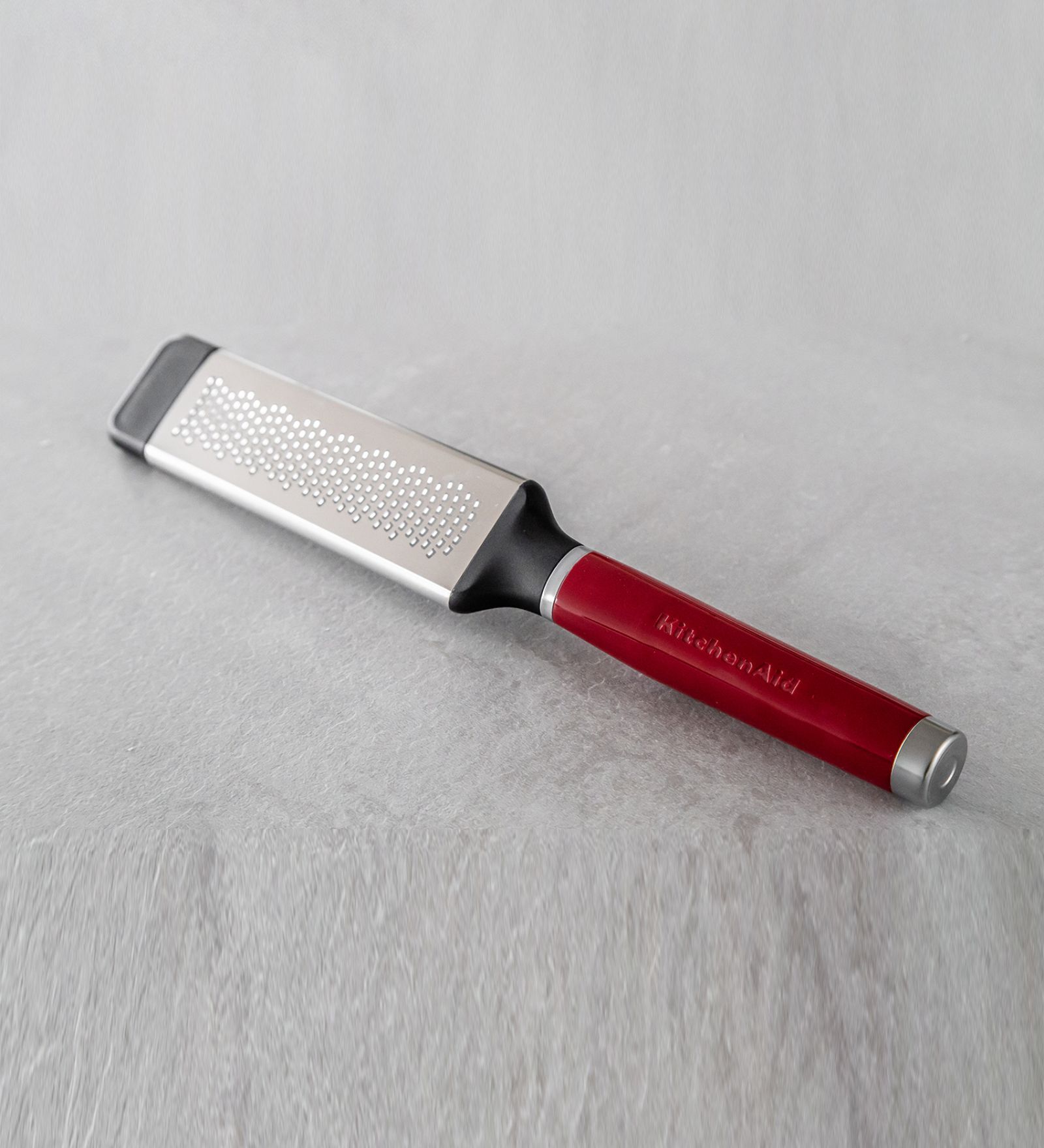 Etched Red Plastic  Fine Cheese Grater