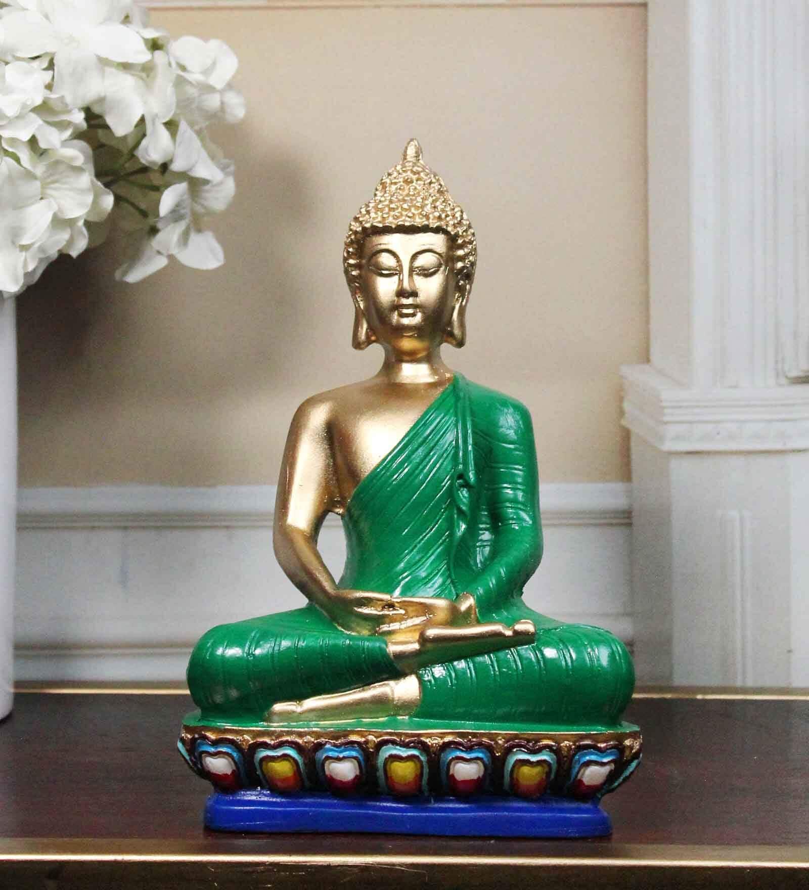Eternal Bliss Buddha Multicolour Polyresin Buddha