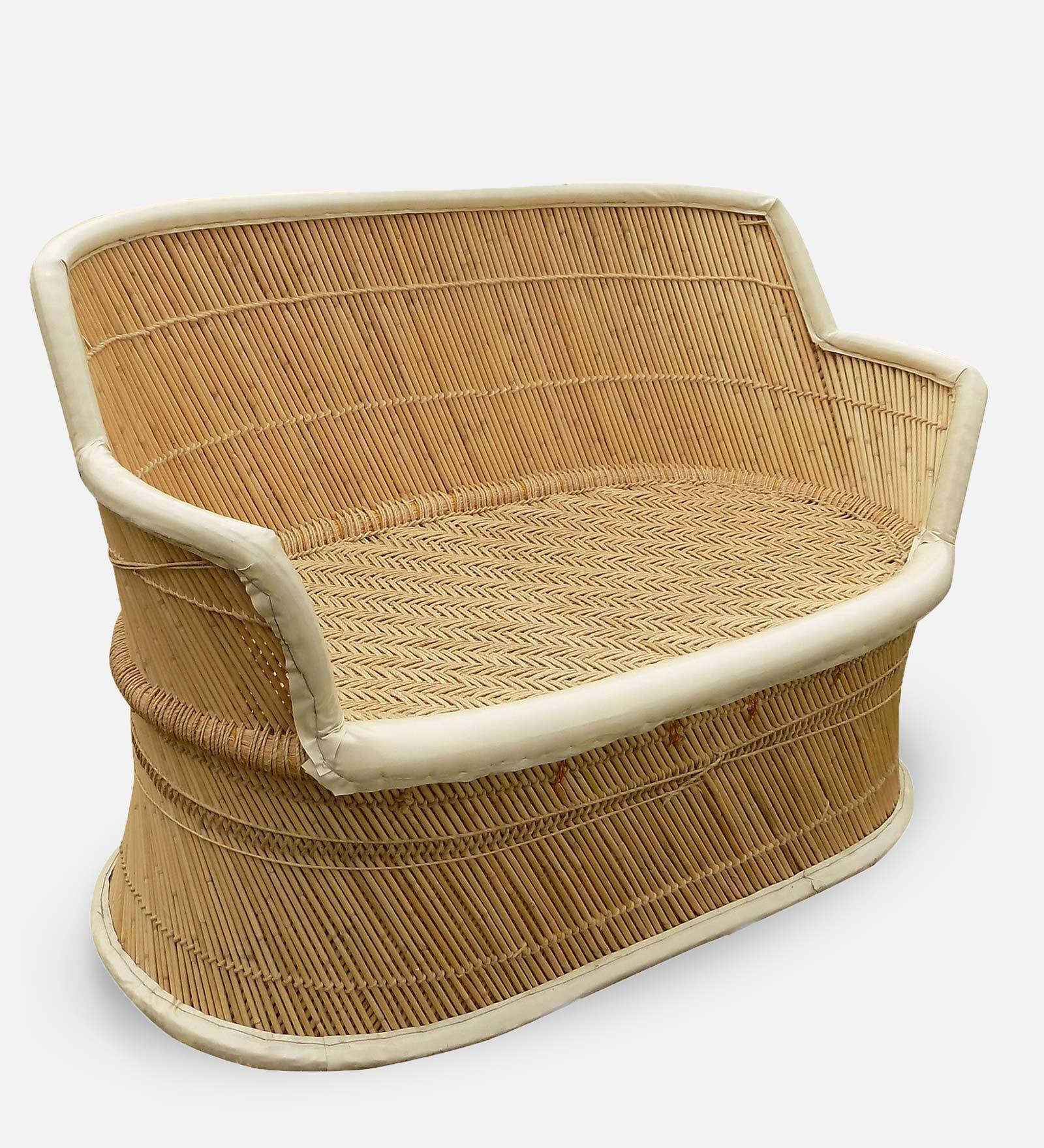 Ethnic Cane Outdoor Seating in Natural Colour