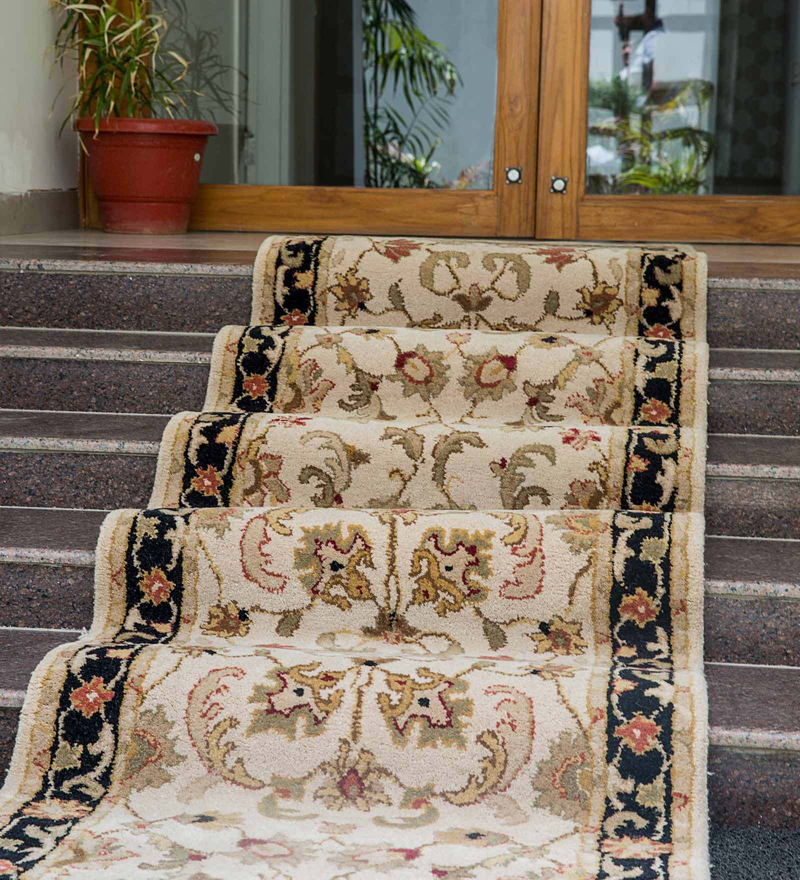 Buy Ethnic Motif Wool 10 x 3 feet Hand Tufted Runner By Jaipur Rugs at ...