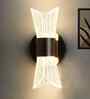 Etched Acrylic Design Wall Sconce