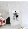 Etched Design Silver Metal Photo Frames