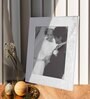Etched Design Silver Metal Photo Frames