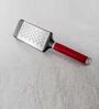 Etched Red Plastic  Medium Cheese Grater
