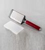 Etched Red Plastic  Medium Cheese Grater