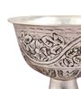 Etched Silver Silver Iron Fruit Bowl