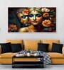 Eternal Radha Krishna Multicolour Canvas Art Print