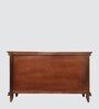 Ethan Solid Wood Sideboard in Mahogany Finish with Mirrors