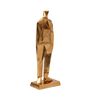 Ethan The Dreamer Sculpture  Gold Aluminium Showpiece