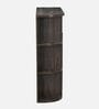 Ethereal 2 Door Shoe Cabinet in Black & White Colour