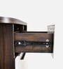 Ethereal 2 Door Shoe Cabinet in Black & White Colour